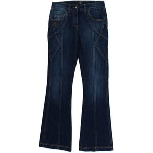 Roberto Cavalli, Dames, Jeans, Blauw, Maat: W26 Denim,