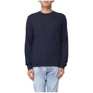 Dsquared2, Heren, Truien, Blauw, Maat: L