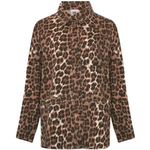 Tiffany, Dames, Jassen, Bruin, Maat: S/M