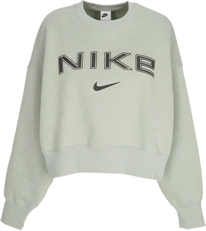 Nike, Dames, Sweatshirts & Hoodies, Groen, Maat: S Fleece,