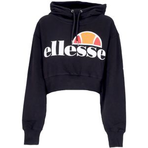 Ellesse, Dames, Sweatshirts & Hoodies, Zwart, Maat: XS Katoen,
