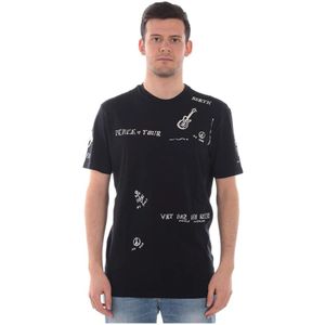 Daniele Alessandrini, Heren, Tops, Veelkleurig, Maat: L Katoen,