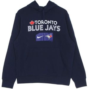 Nike, Heren, Sweatshirts & Hoodies, Blauw, Maat: S Katoen,