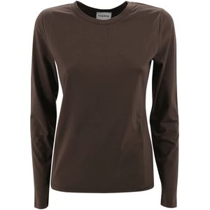 P.a.r.o.s.h., Dames, Tops, Bruin, Maat: S