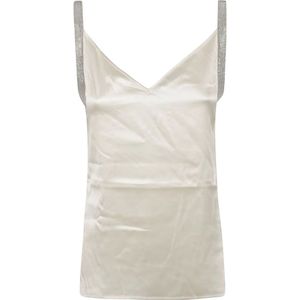Fabiana Filippi, Dames, Tops, Wit, Maat: S Zijde,