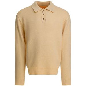 Guest In Residence, Heren, Truien, Geel, Maat: XS Kasjmier,