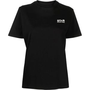 Golden Goose, Dames, Tops, Zwart, Maat: S Katoen,