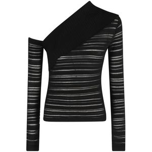 Federica Tosi, Dames, Truien, Zwart, Maat: XS