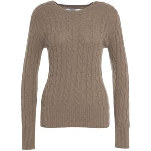 Mauro Grifoni, Dames, Truien, Beige, Maat: S Kasjmier,