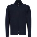 Boggi Milano - Gebreid Vest - Navy - Knitwear