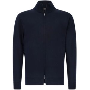 Boggi Milano - Gebreid Vest - Navy - Knitwear