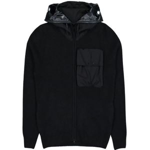 C.p. Company, Heren, Sweatshirts & Hoodies, Zwart, Maat: M Wol,