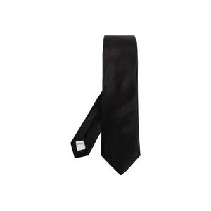 Burberry Zijden stropdas , Black , Heren , Maat: ONE Size