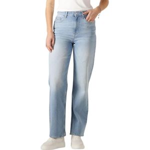 Stretchbroeken - Effen - Denim - Light Washed - Regular Pasvorm