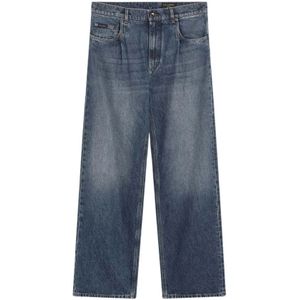 Dolce & Gabbana, Heren, Jeans, Blauw, Maat: L Denim,