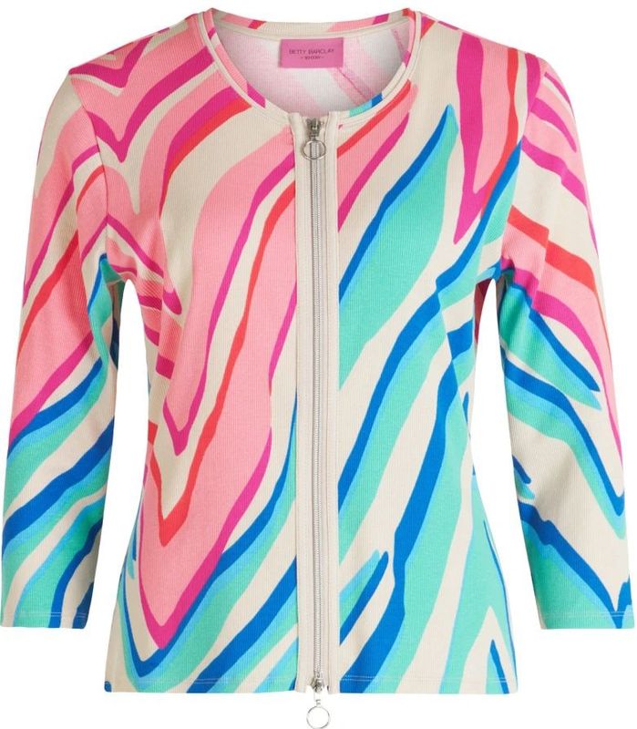 Betty Barclay, Dames, Jassen, Veelkleurig, Maat: S Leer,
