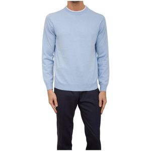 Peserico, Heren, Truien, Blauw, Maat: 2XL Zijde,