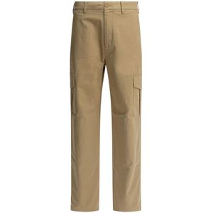 Vince, Heren, Broeken, Beige, Maat: W31 Katoen,