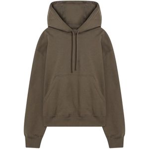 Saint Laurent, Dames, Sweatshirts & Hoodies, Groen, Maat: XS