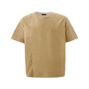 Emporio Armani, Heren, Tops, Beige, Maat: XL Katoen,