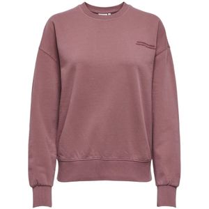 Only, Dames, Sweatshirts & Hoodies, Roze, Maat: S