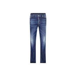 Dsquared2 Cool Guy Slim Fit Stretch-Denim Jeans , Blue , Heren , Maat: 2XL