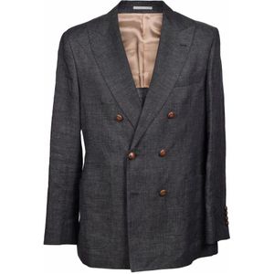 Brunello Cucinelli, Heren, Jassen, Zwart, Maat: XS