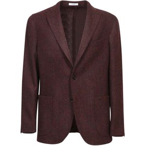 Boglioli, Heren, Jassen, Bruin, Maat: S Wol,