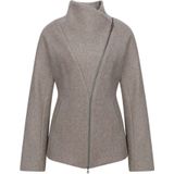 V S P Winterjas 'Leticia'  lichtgrijs