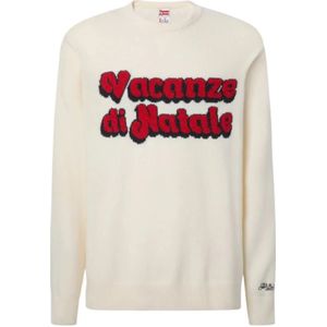 MC2 Saint Barth, Heren, Truien, Beige, Maat: XL Wol,