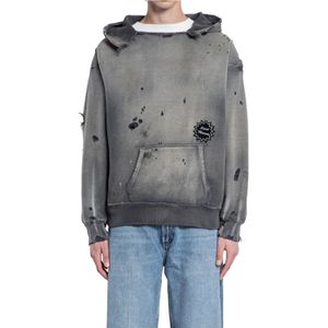 ©Saint M××××××, Heren, Sweatshirts & Hoodies, Grijs, Maat: XL Katoen,