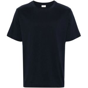 Dries Van Noten, Heren, Tops, Blauw, Maat: S Katoen,