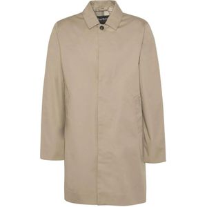 Barbour - Heren Mantel - Roze - Katoen - Heren Logo Front Button