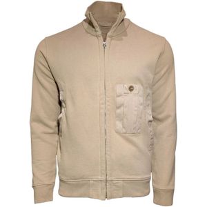 Ten C, Heren, Sweatshirts & Hoodies, Beige, Maat: M Jersey,