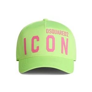 Dsquared2 Caps , Green , Heren , Maat: ONE Size
