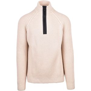 Dondup, Heren, Truien, Beige, Maat: XL Wol,