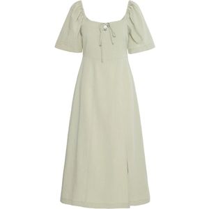 Ichi, Dames, Jurken, Groen, Maat: L Viscose,