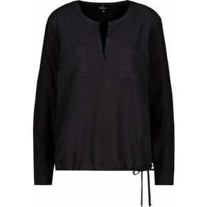 Monari, Dames, Blouses & Shirts, Zwart, Maat: 2XL