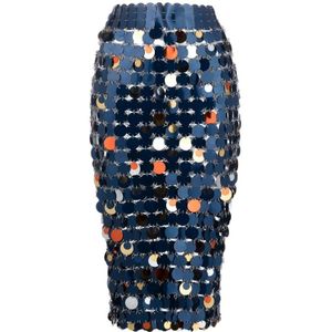 Rabanne, Dames, Rokken, Veelkleurig, Maat: 2XS