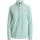 Polo Ralph Lauren - Blouse - Bruin - Klassieke Blouse - Lange Mouw