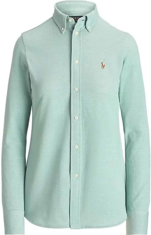 Polo Ralph Lauren - Blouse - Bruin - Klassieke Blouse - Lange Mouw