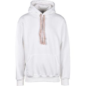 Family First, Heren, Sweatshirts & Hoodies, Wit, Maat: S Katoen,