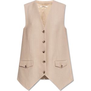 By Malene Birger, Dames, Jassen, Beige, Maat: M Wol,