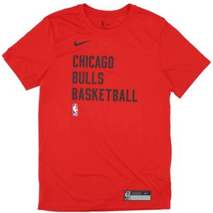 Nike, Heren, Tops, Rood, Maat: L Poliester,