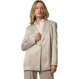 Kocca, Dames, Jassen, Grijs, Maat: M