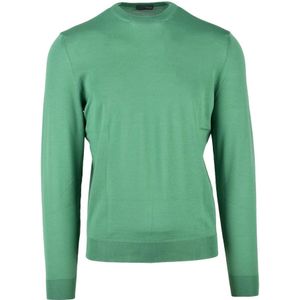 Drumohr, Heren, Truien, Groen, Maat: XL Wol,