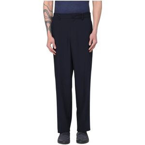 Emporio Armani, Heren, Broeken, Blauw, Maat: L