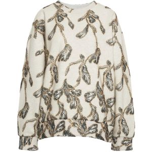 Munthe, Dames, Blouses & Shirts, Beige, Maat: 3XS