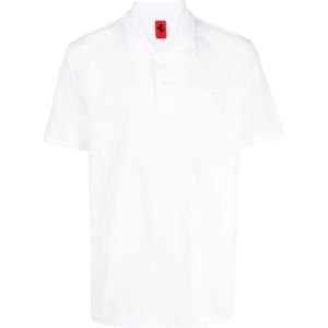 Ferrari, Heren, Tops, Wit, Maat: S Katoen,