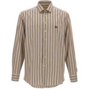 Etro, Heren, Overhemden, Veelkleurig, Maat: 3XL Katoen,